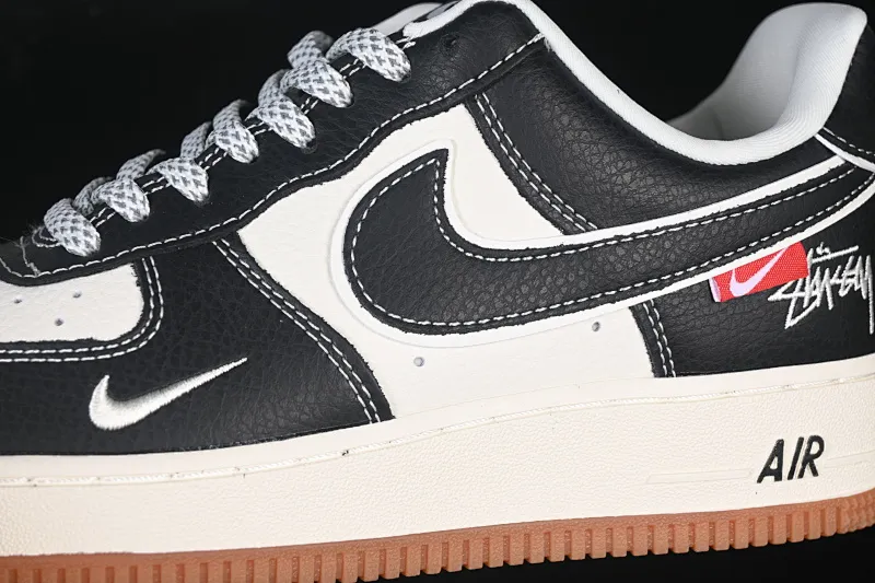 All categories Nk Air Force 1 Air Force series Nk Air Force 1 Low Air Force low-top Nike Air Force 1'07 Low Stusi co-branded beige rubber sole Air Force 1 low-top casual sneakers DD1982-323